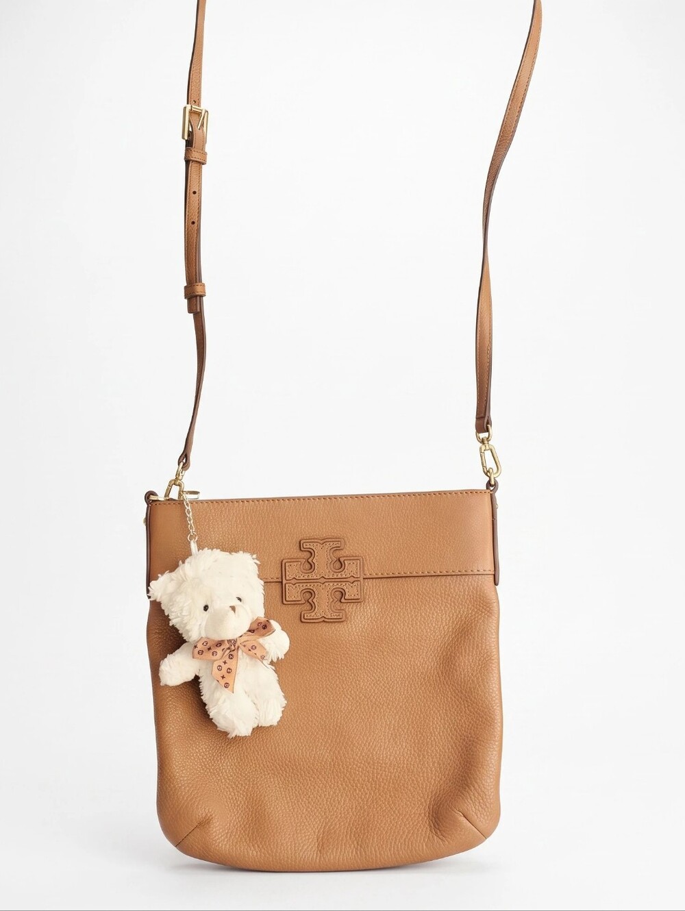 Tory Burch Stacked "T" Swingpack Crossbody Bag - Picture 4 of 9